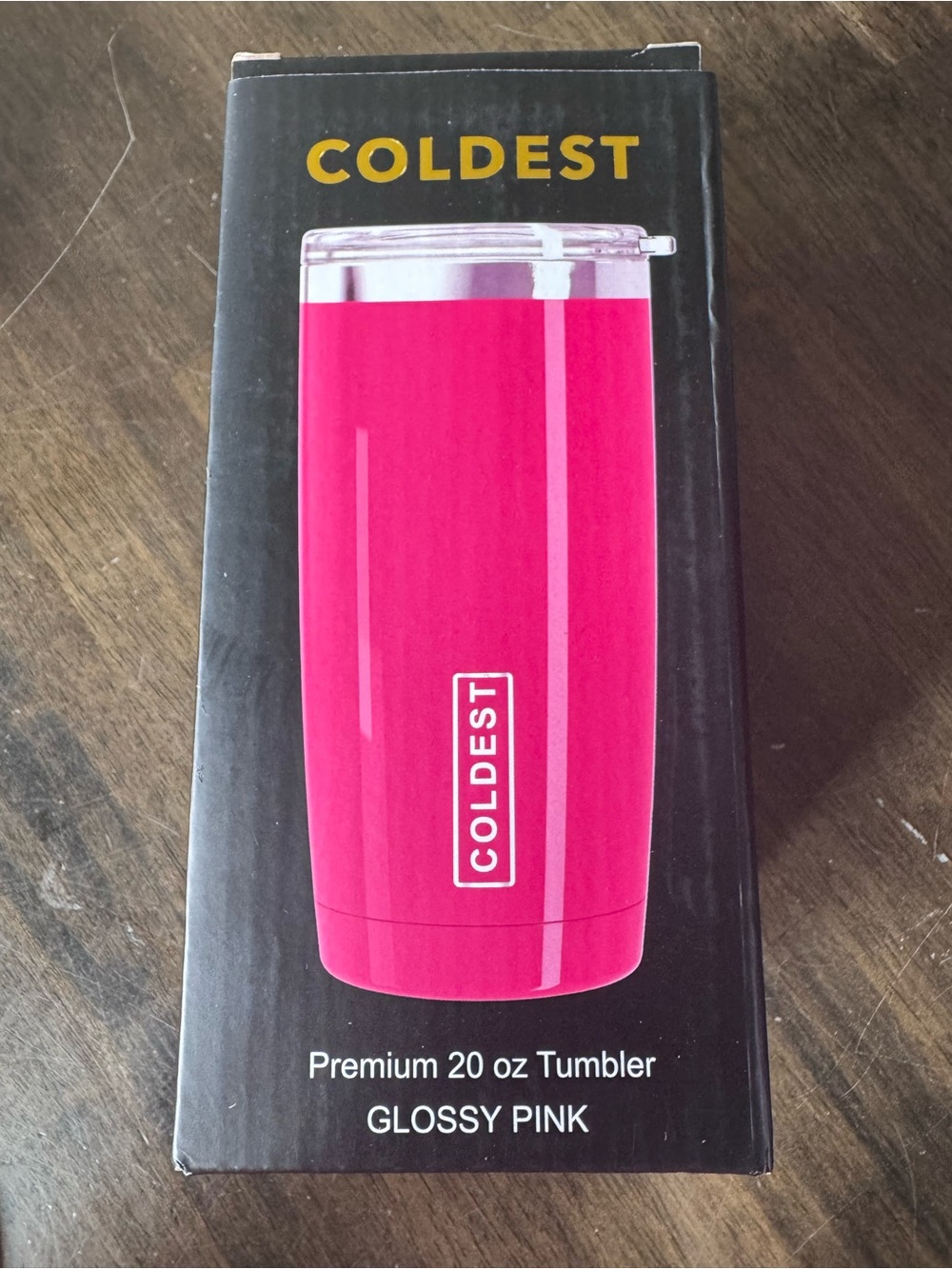 New! Coldest 20 oz Tumbler v2 Glossy Pink